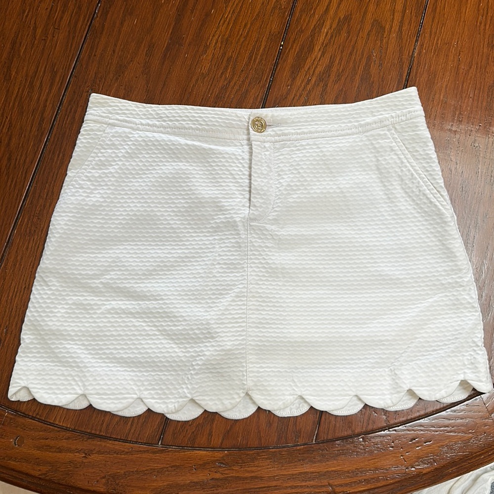 Lilly Pullitzer White Skort